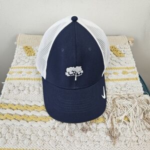 Nike Hat Mens Black Dri Fit AGA America Heritage 91 Golf Golfer M/L